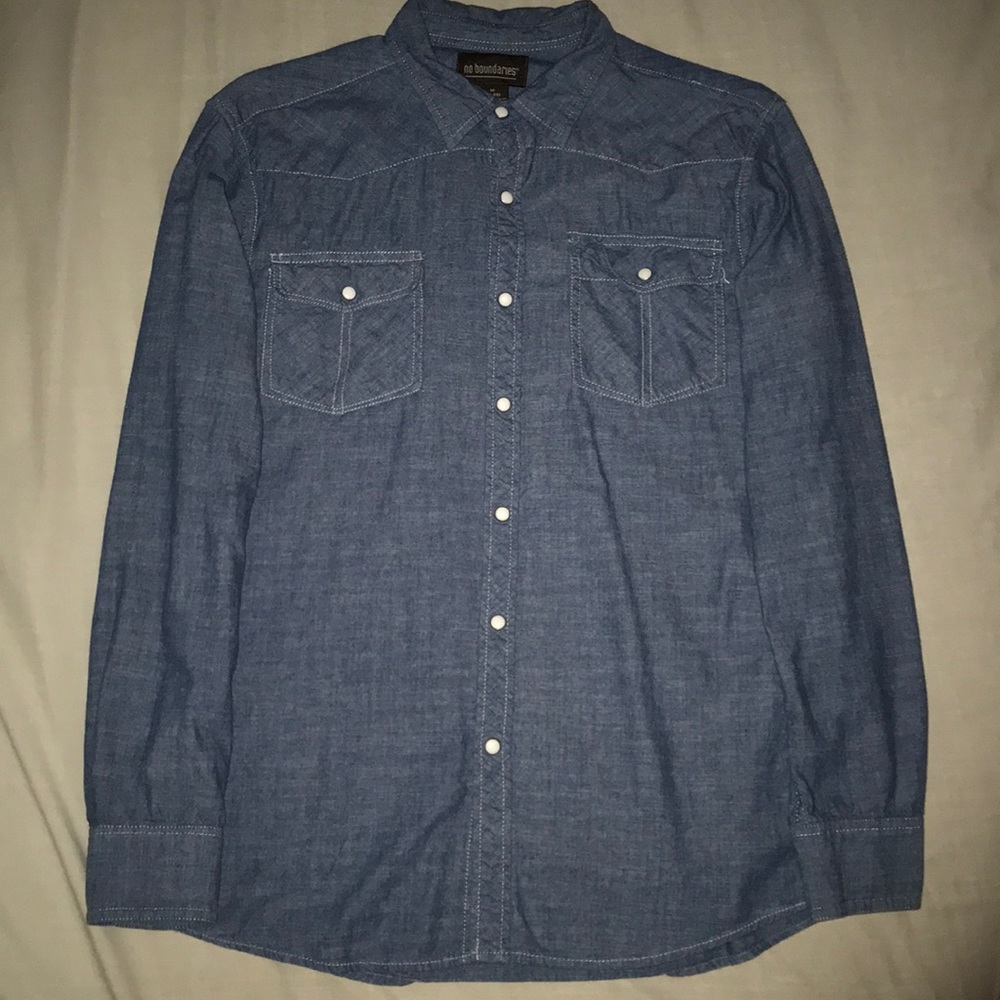 No Boundaries Button Down